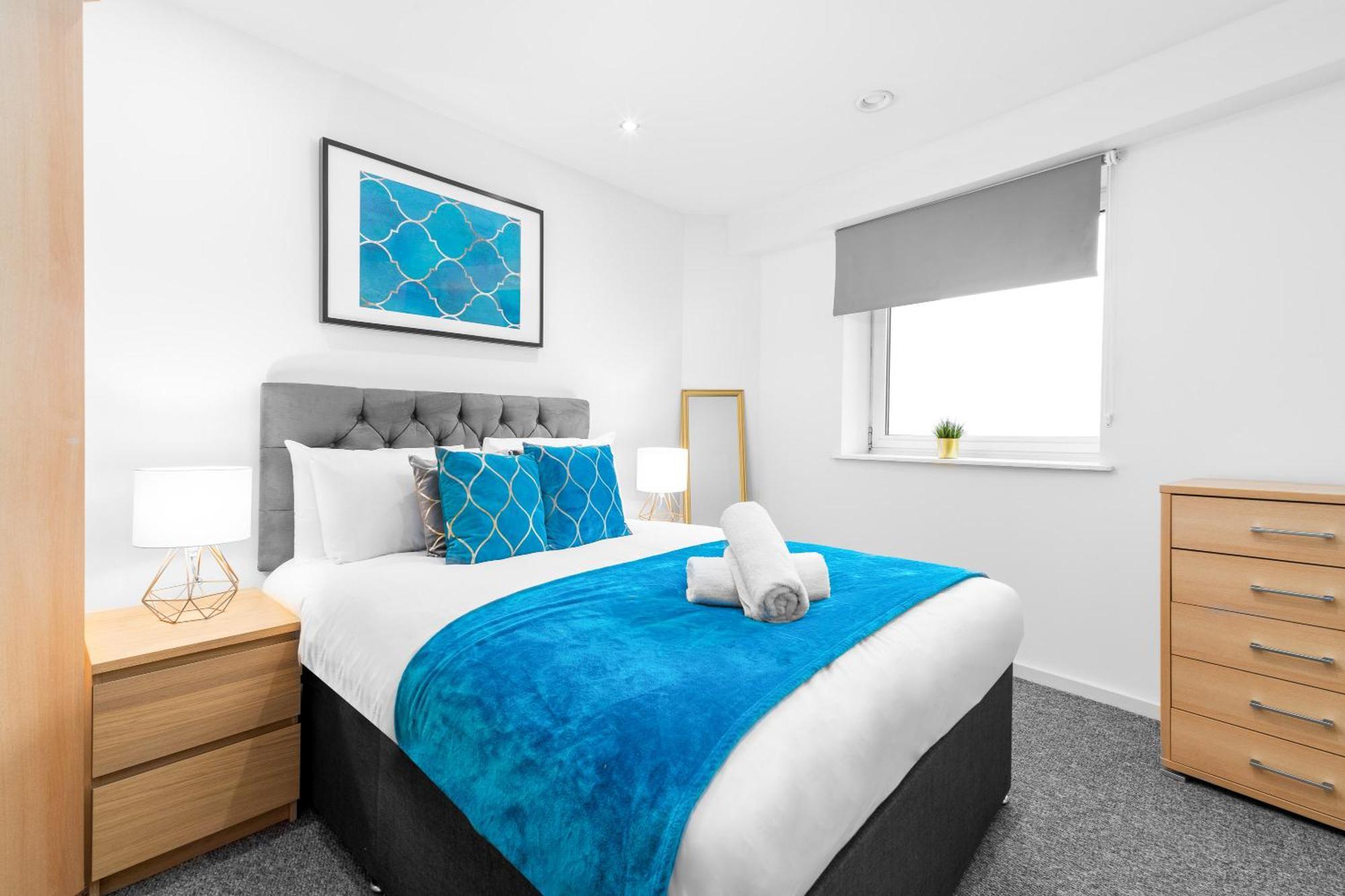 City Centre Apartment - 2 Bedroom - Secure Parking - Top Rated - 201M 伯明翰 外观 照片